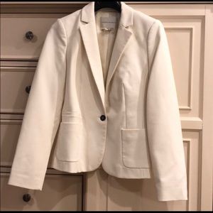 Banana Republic Off White Blazer Jacket